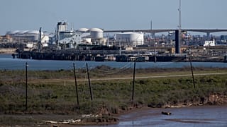 شوهدت سفينة البحر الأبيض المتوسط فوييجر وهي ترسو في بورت فريبورت، الاثنين 19 يناير 2026، في فريبورت، تكساس.