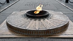 Der Vorfall ereignete sich während des Entzündens der Flamme des Unbekannten Soldaten.