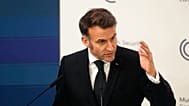 Emmanuel Macron addresses the Munich Security Conference in Bavaria 