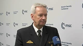 Vizeadmiral Dr. Thomas Daum bei der Münchner Sicherheitskonferenz, 13.02.2026