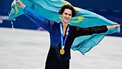 Михаил Шайдоров завоевал первое олимпийское золото для Казахстана в мужском фигурном катании