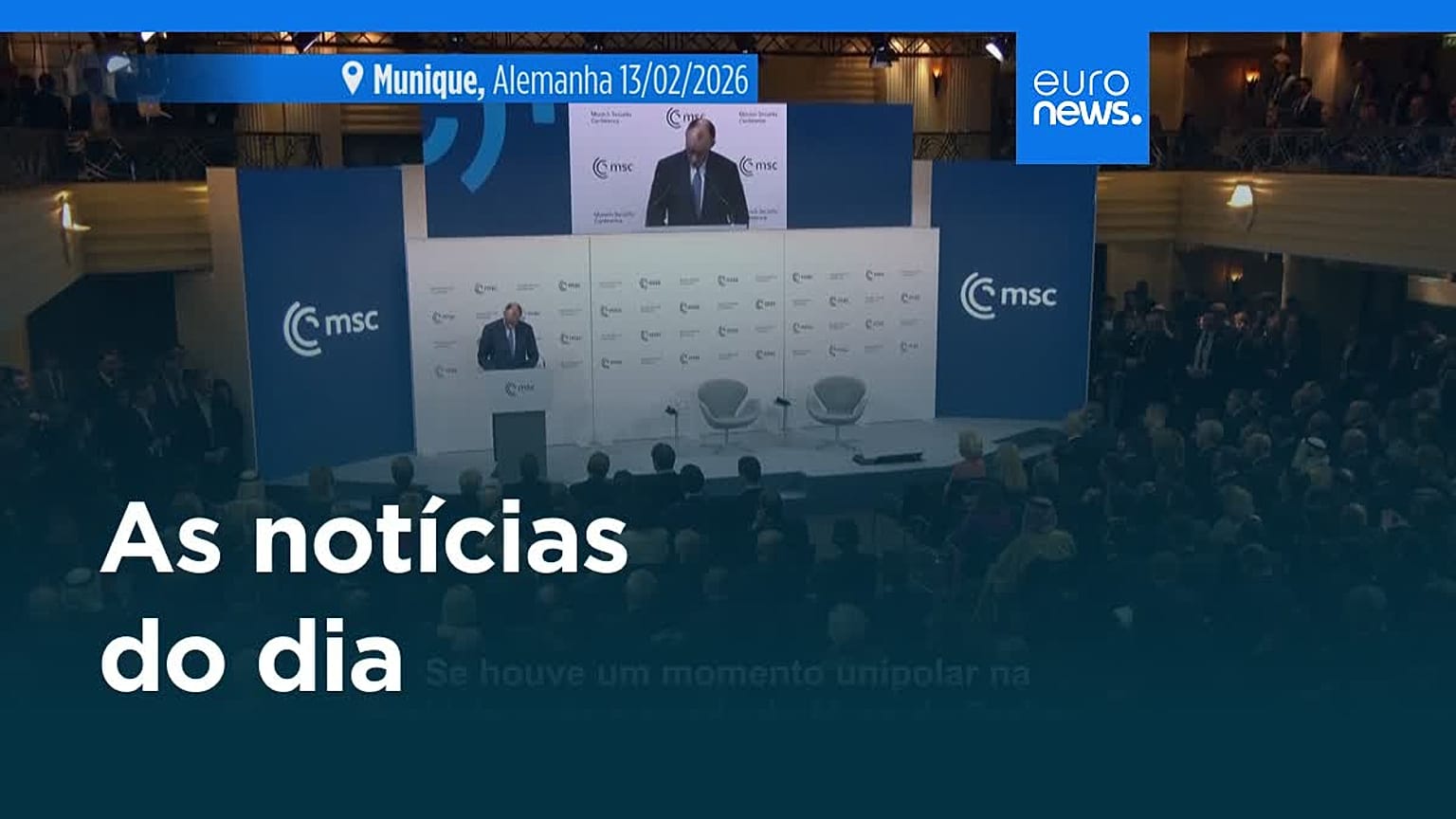 Notícias do dia | 14 de fevereiro 2026 - Manhã