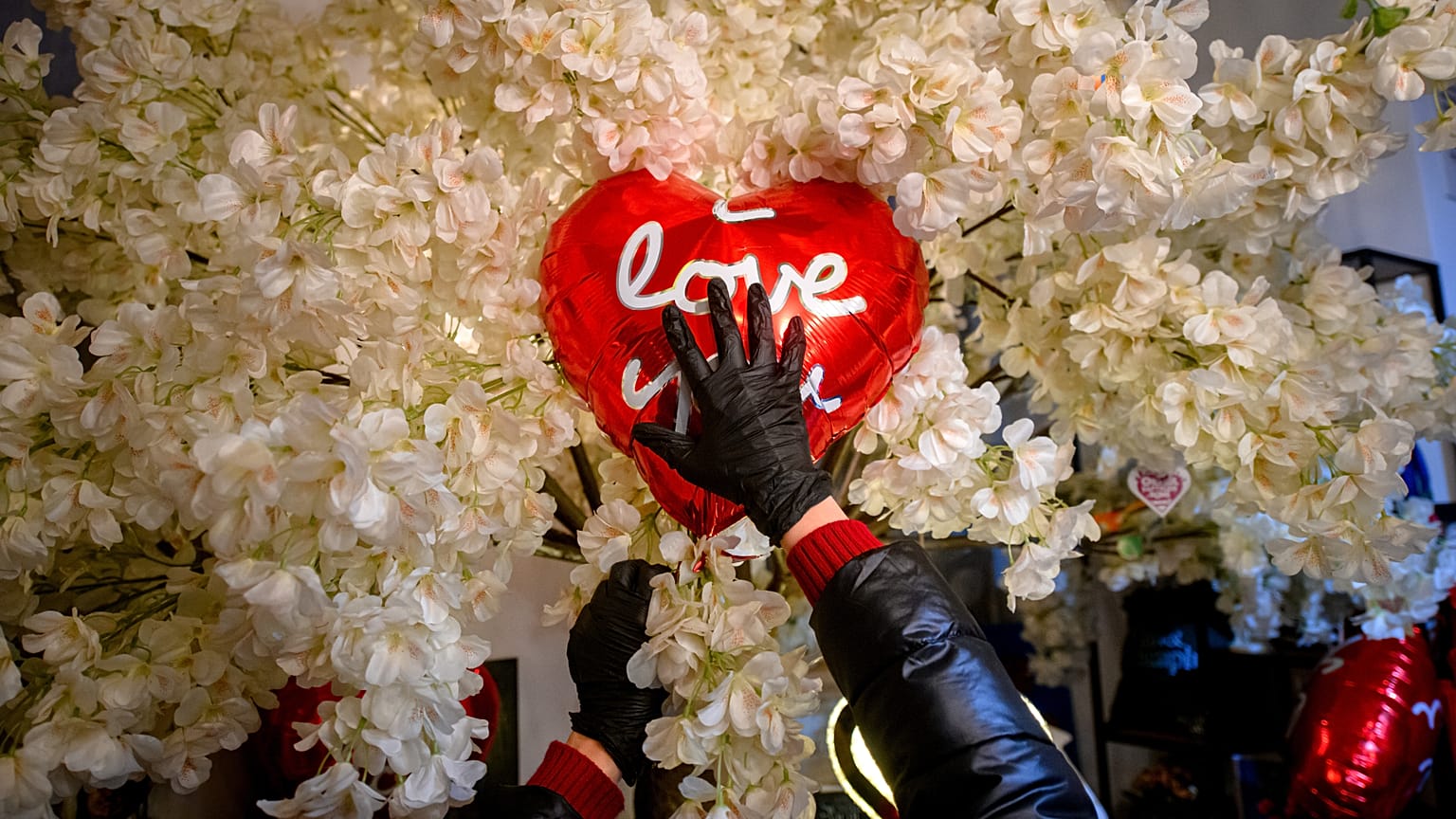Teste de San Valentín (IMAGEN DE ARCHIVO)
