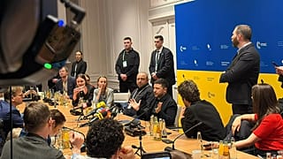 Mette Frederiksen se méfie toujours des velléités de Donald Trump d'annexer le Groenland, le 14 février 2026