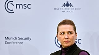 Mette Frederiksen se méfie toujours des velléités de Donald Trump d'annexer le Groenland, le 14 février 2026