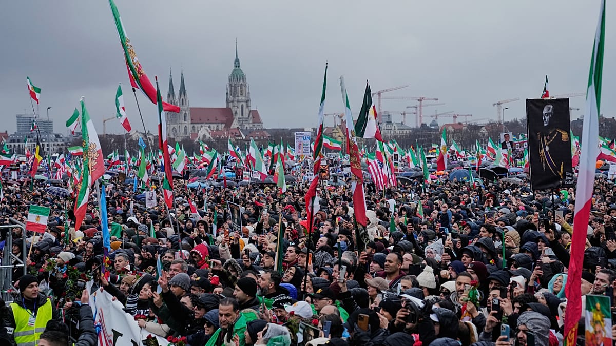 Quelque 200 000 personnes à une manifestation contre le régime des ayatollahs à Munich