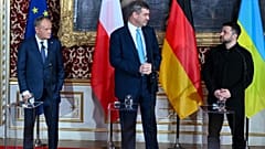 Donald Tusk hielt eine Laudatio auf der Münchner Sicherheitskonferenz