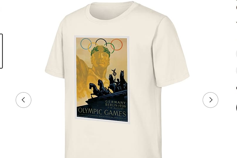 Das umstrittene T-Shirt zu Olympia 1936 in Berlin