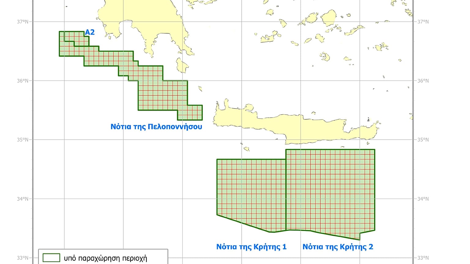 χάρτης με οικόπεδα