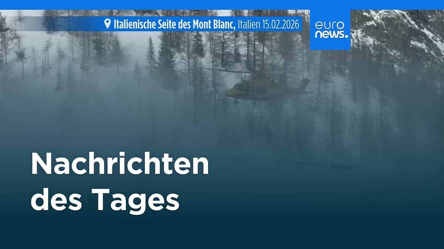 Nachrichten des Tages | 16. Februar 2026 - Mittagsausgabe