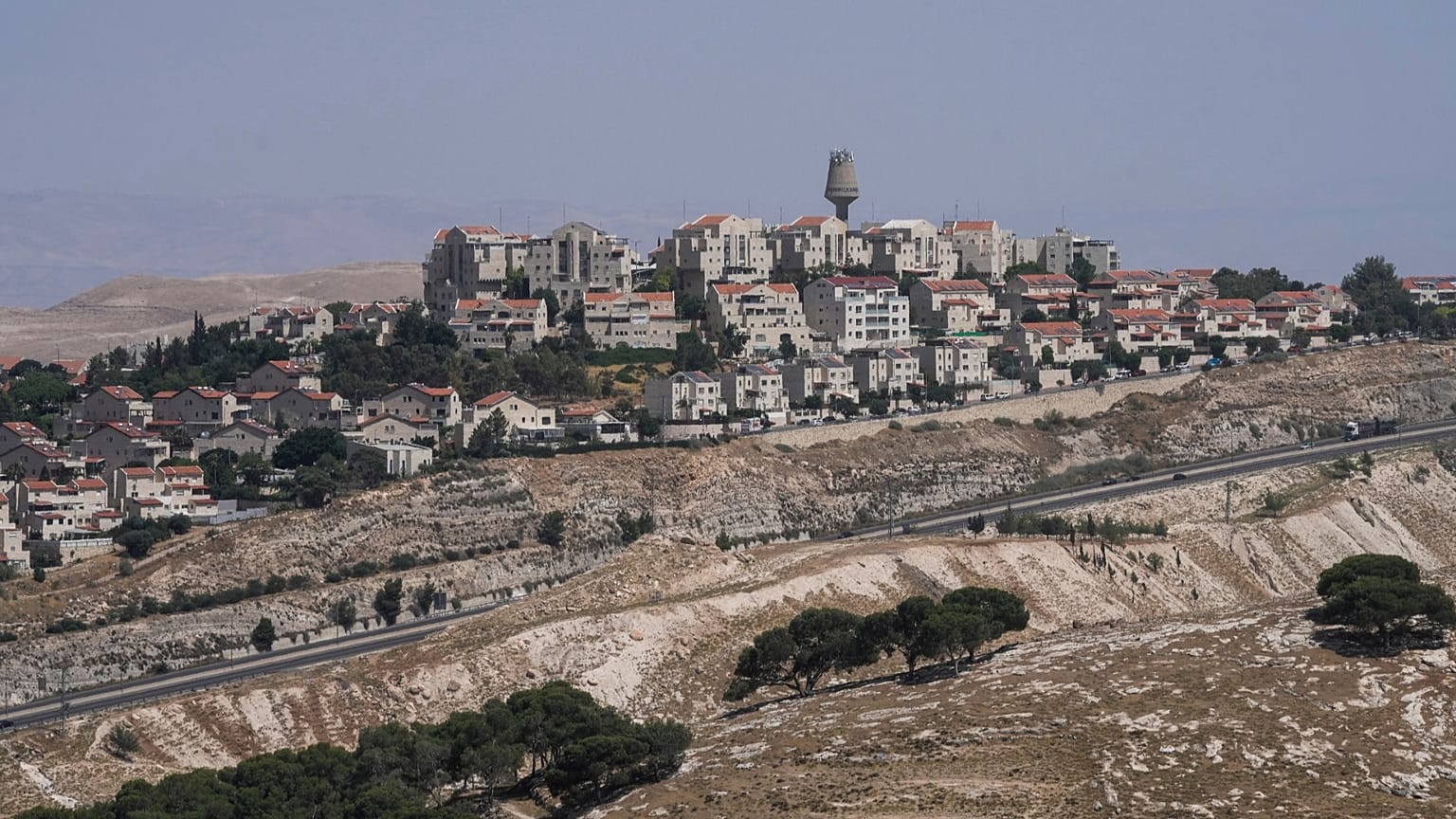 یک شهرک یهودی نشین در کرانه باختری رود اردن