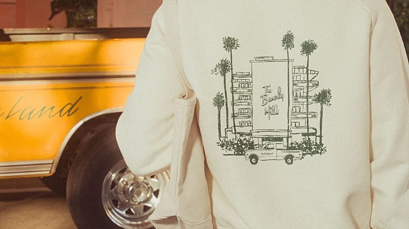 The Beverly Hills Hotel has created a matcha collection with famed cafe La La Land