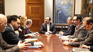 Η συνεδρίαση στο Προεδρικό Μέγαρο της Κύπρου