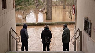 Inundaciones en la provincia de Burgos, España