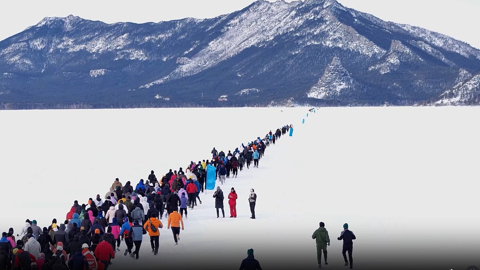 International Ice Race Draws Over 1,000 Runners in Kazakhstan