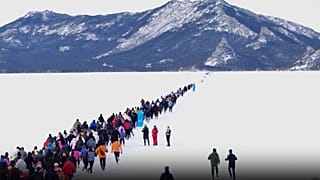 International Ice Race Draws Over 1,000 Runners in Kazakhstan