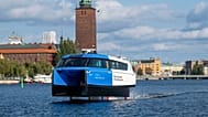 Stockholm’s ‘flying’ electric ferry slashes emissions by 94% and boosts passenger numbers.