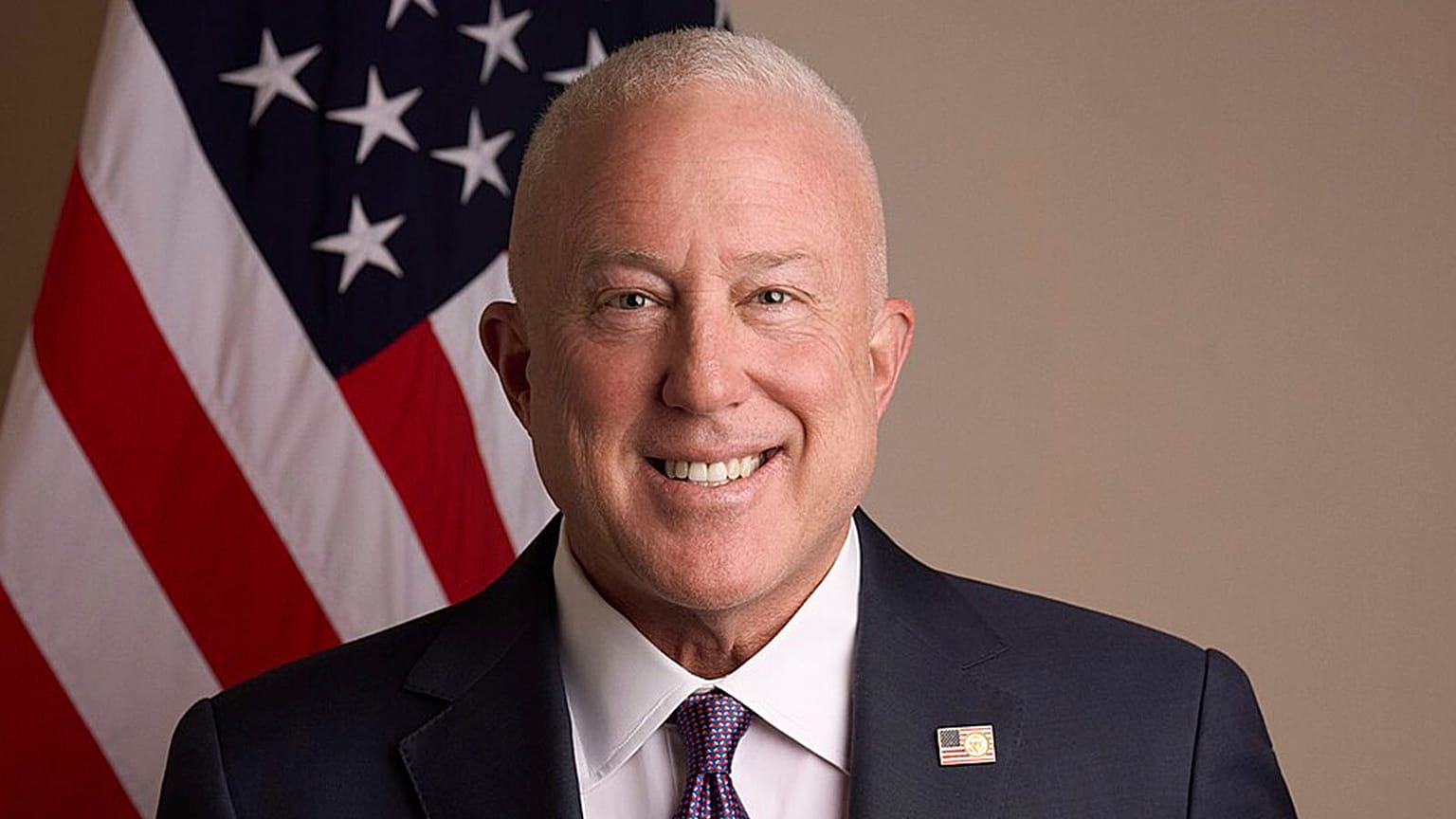 Ambassador of the United States to Belgium Bill White, official portrait