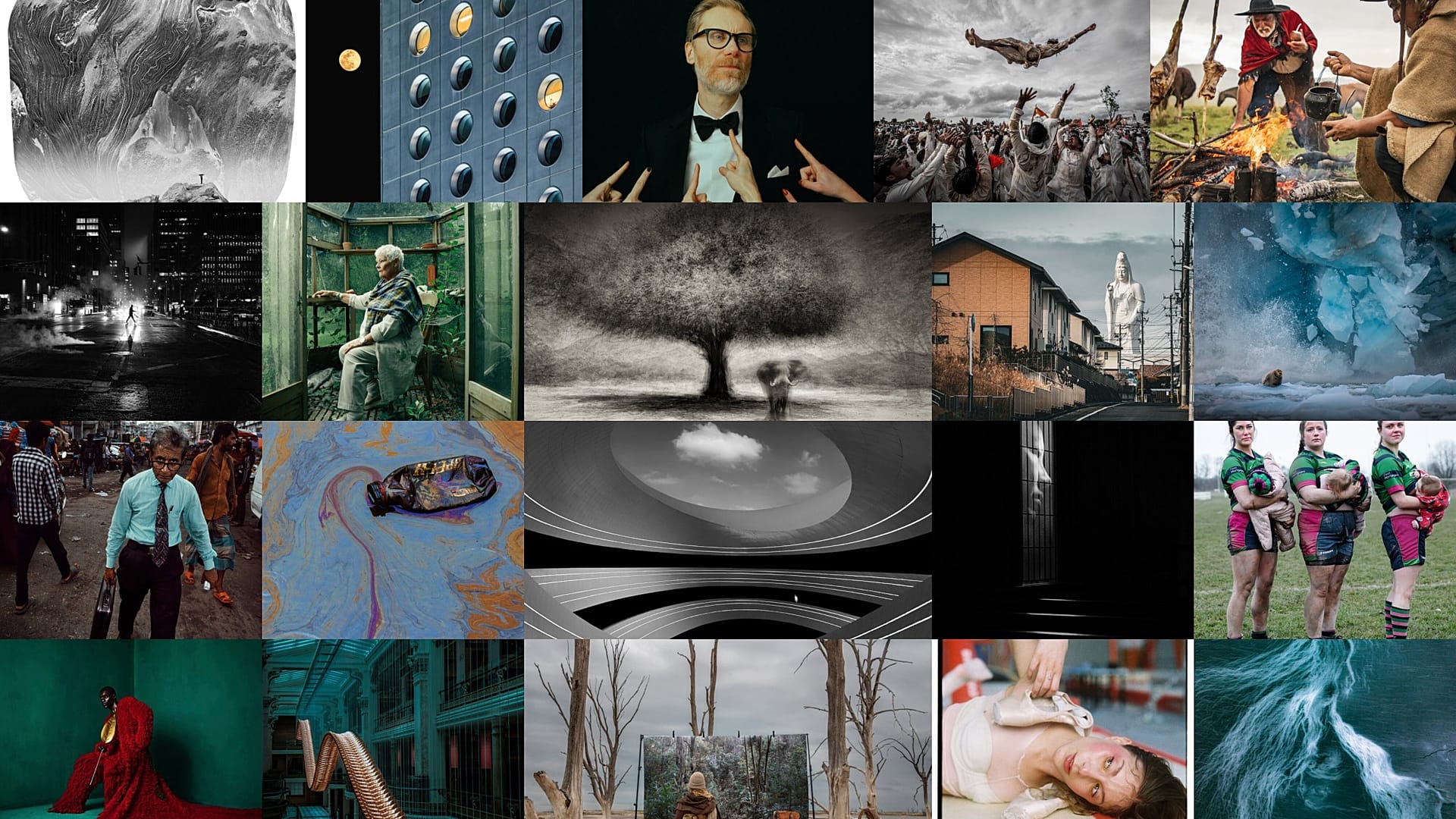 Montage de photos présélectionnées