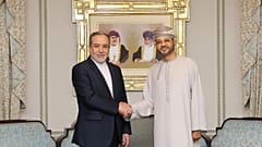 دیدار عباس عراقچی و وزیر خارجه عمان