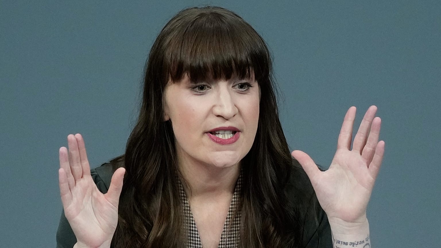 Heidi Reichinnek im Bundestag, 5. Dezember 2025