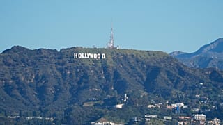 The Hollywood sign is seen prior to the nominations announcement for the 32nd Annual Actor Awards on Wednesday, Jan. 7, 2026, in Los Angeles. 