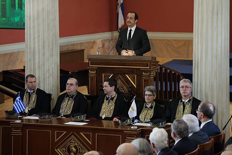 Η ομιλία του Νίκου Χριστοδουλίδη