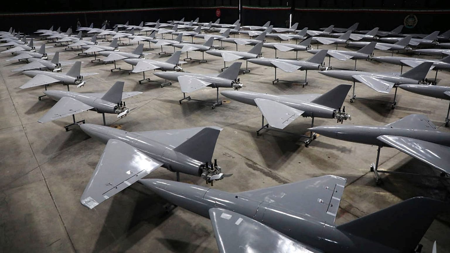 نمایش پهپادهای ایران در ژانویه ۲۰۲۵