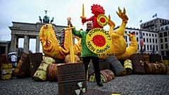 Antinukleáris tüntetés Berlinben