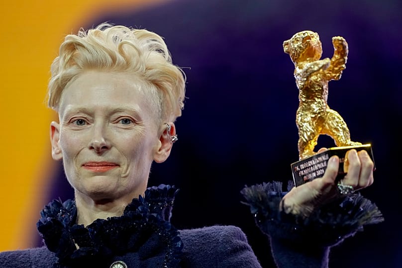 Tilda Swinton at the 2025 Berlinale