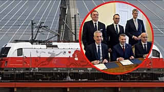 spotkanie ministrów odpowiedzialnych za transport w krajach Trójkąta Weimarskiego - Polsce, Francji i Niemczech. 