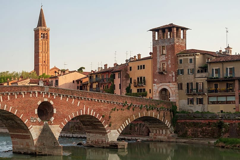 Verona, the city of love, ranked fourth overall