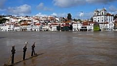 Coimbra überflutet
