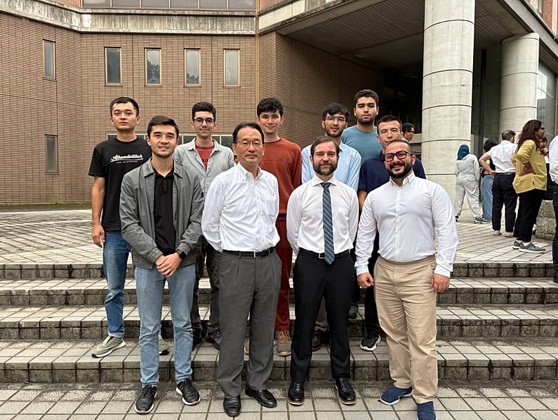 Seven Uzbek master's students studying in Japan