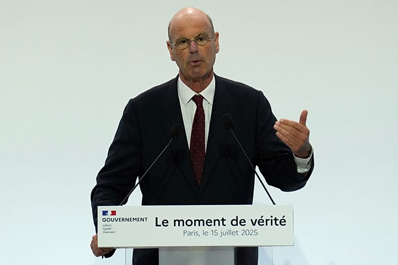 Le ministre français des Finances, Eric Lombard en juillet 2025
