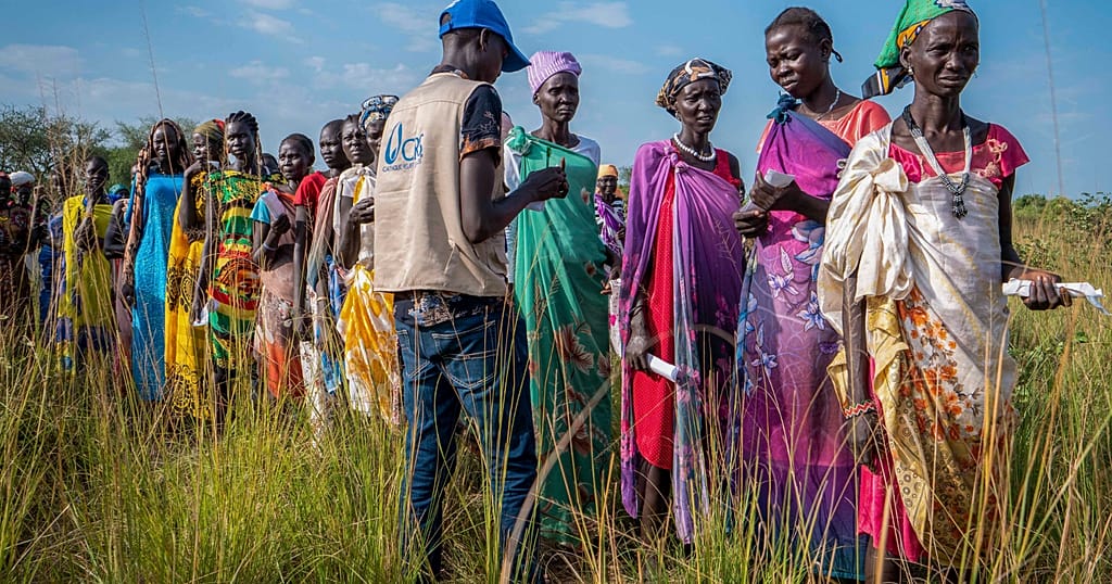 'No food' in South Sudan displacement camp as new conflict breaks out