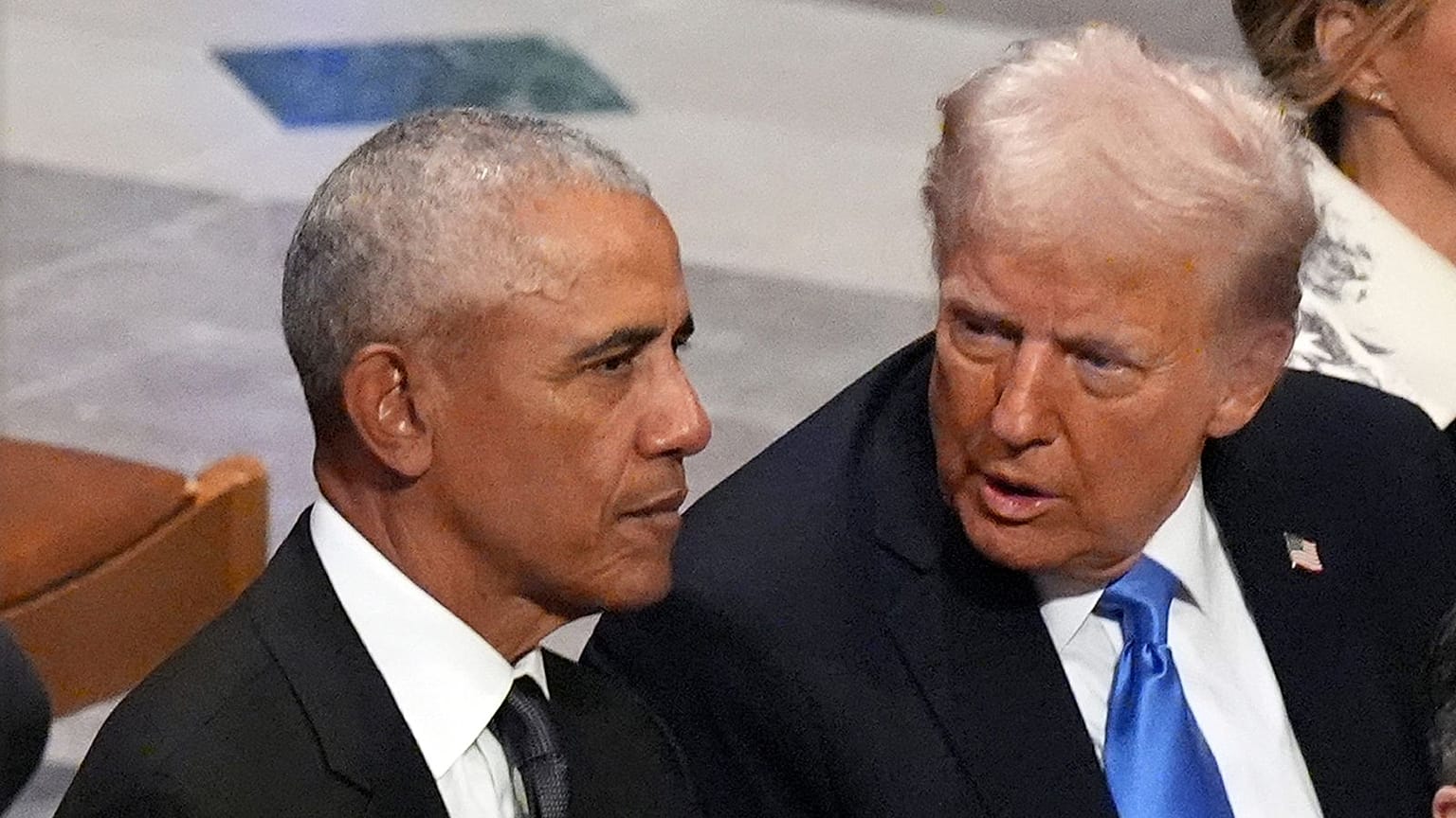 دونالد ترامپ و باراک اوباما