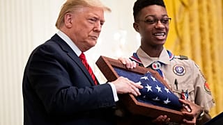 Trump hosts Black History Month reception amid racial tensions