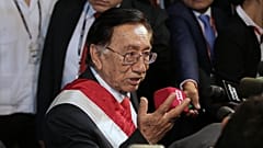 José María Balcázar, nuevo presidente interino de Perú. 18 de febrero de 2026