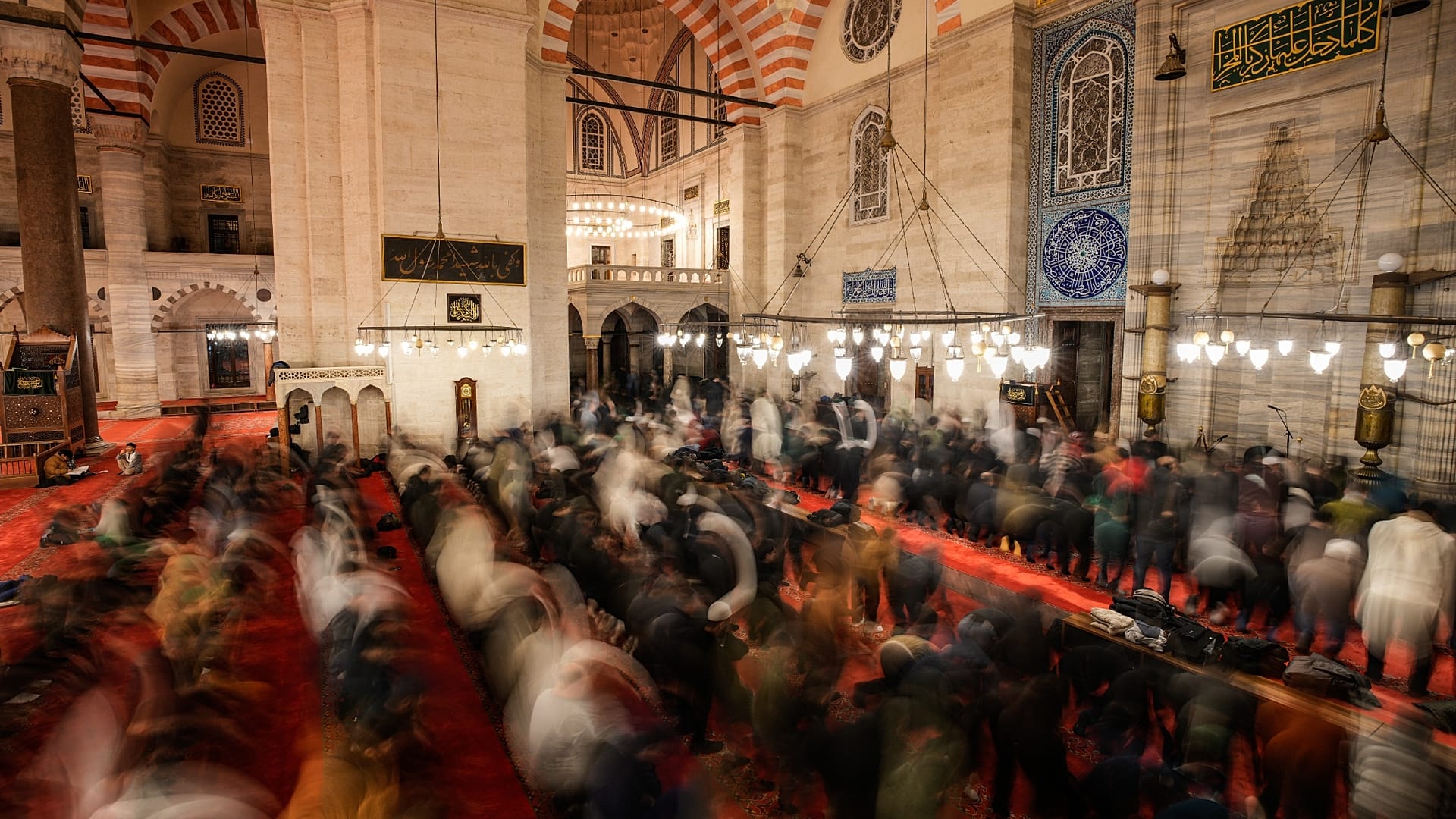Mosquée Suleymaniye à Istanbul pendant le Ramadan