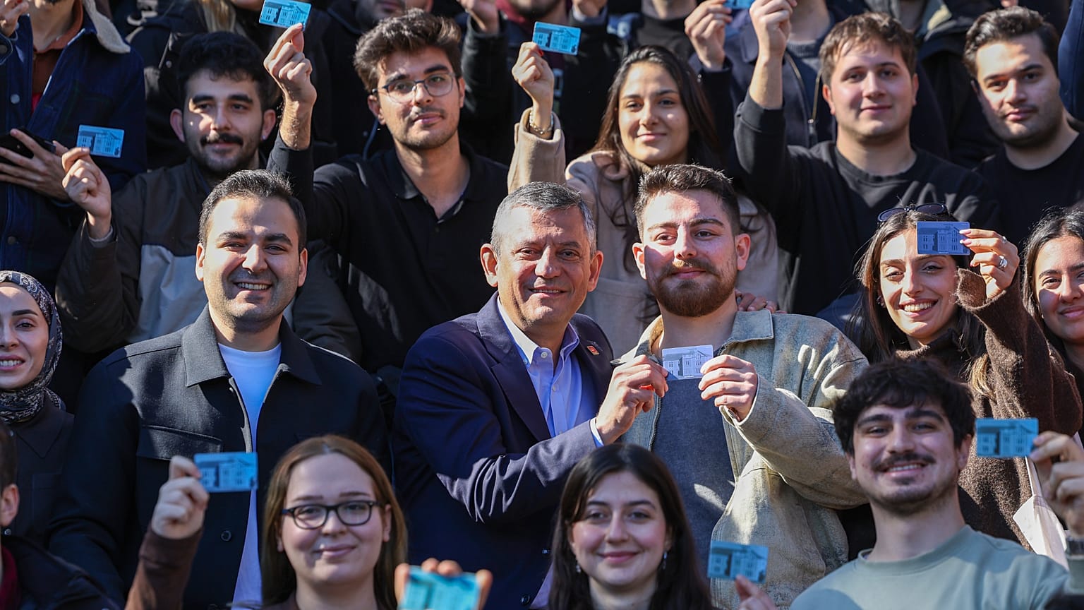 Özgür Özel, Boğaziçi Üniversitesi'nde, 19 Şubat 2026.