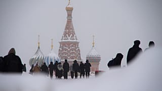 A Vörös tér télen (Moszkva)