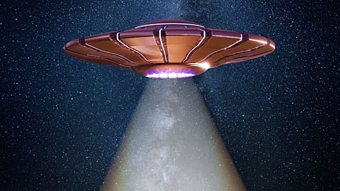 Depiction of a UFO