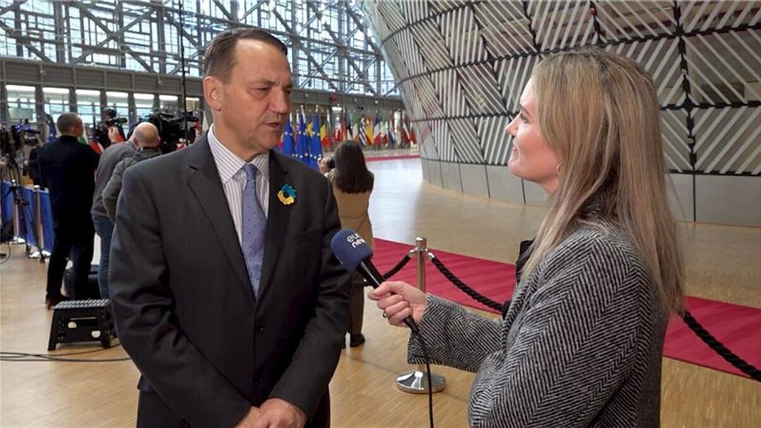 Poland's Foreign Affairs minister Radosław Sikorski