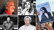 Toni Morrison, Gisèle Halimi, Mahsa Amini, Simone Veil, Simone de Beauvoir
