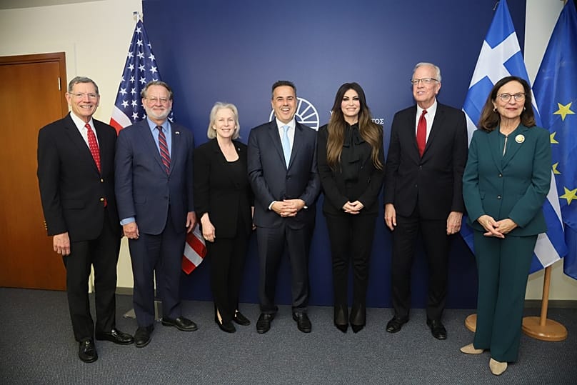 Συνάντηση Παπασταύρου με αντιπροσωπεία του Κογκρέσου των ΗΠΑ