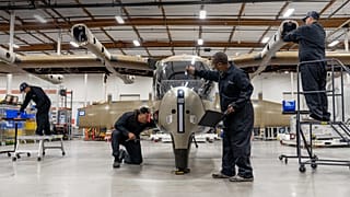 التقدم الأخير في تصنيع طائرة "ميدنايت" التابعة لشركة "آرتشر" في أحد مصانعها في وادي السيليكون