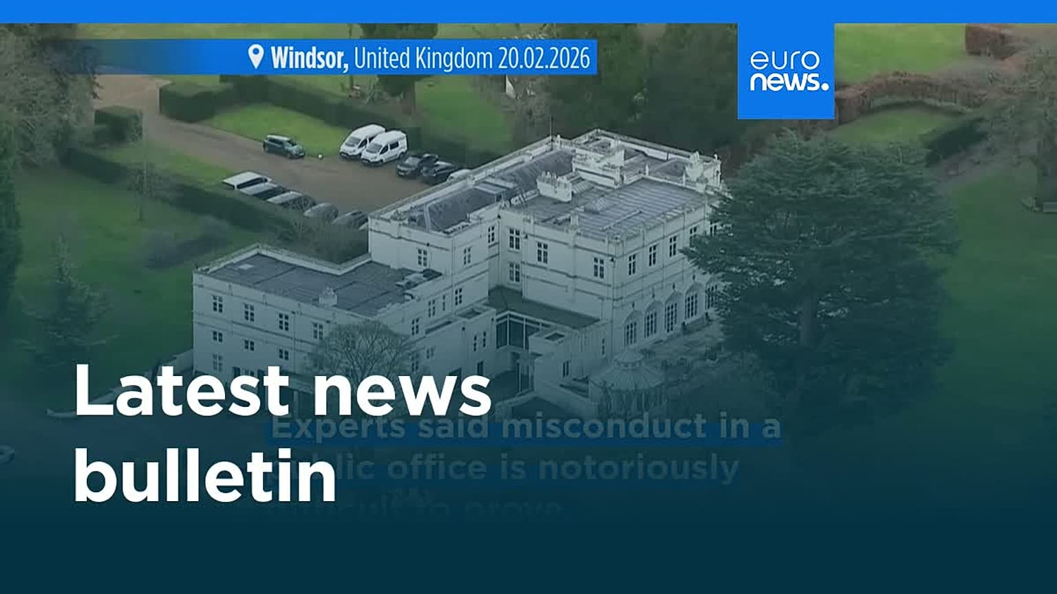 Latest news bulletin | February 20th, 2026 – Evening