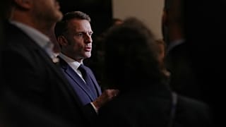 Emmanuel Macron au Salon de l'agriculture, le 21 février 2026.
