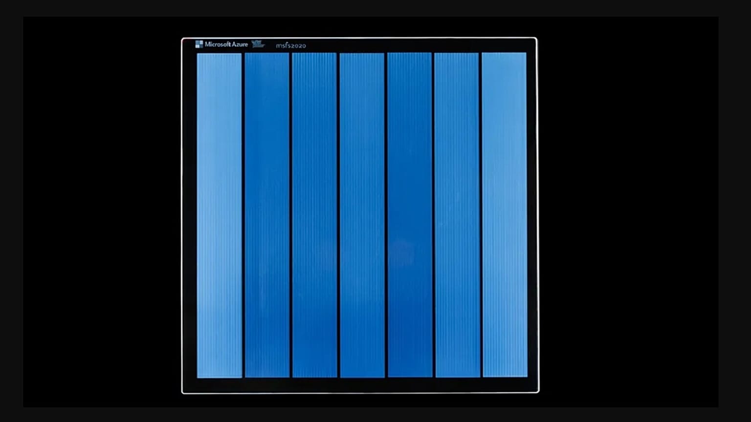 Microsoft'un geliştirdiği cam tabaka